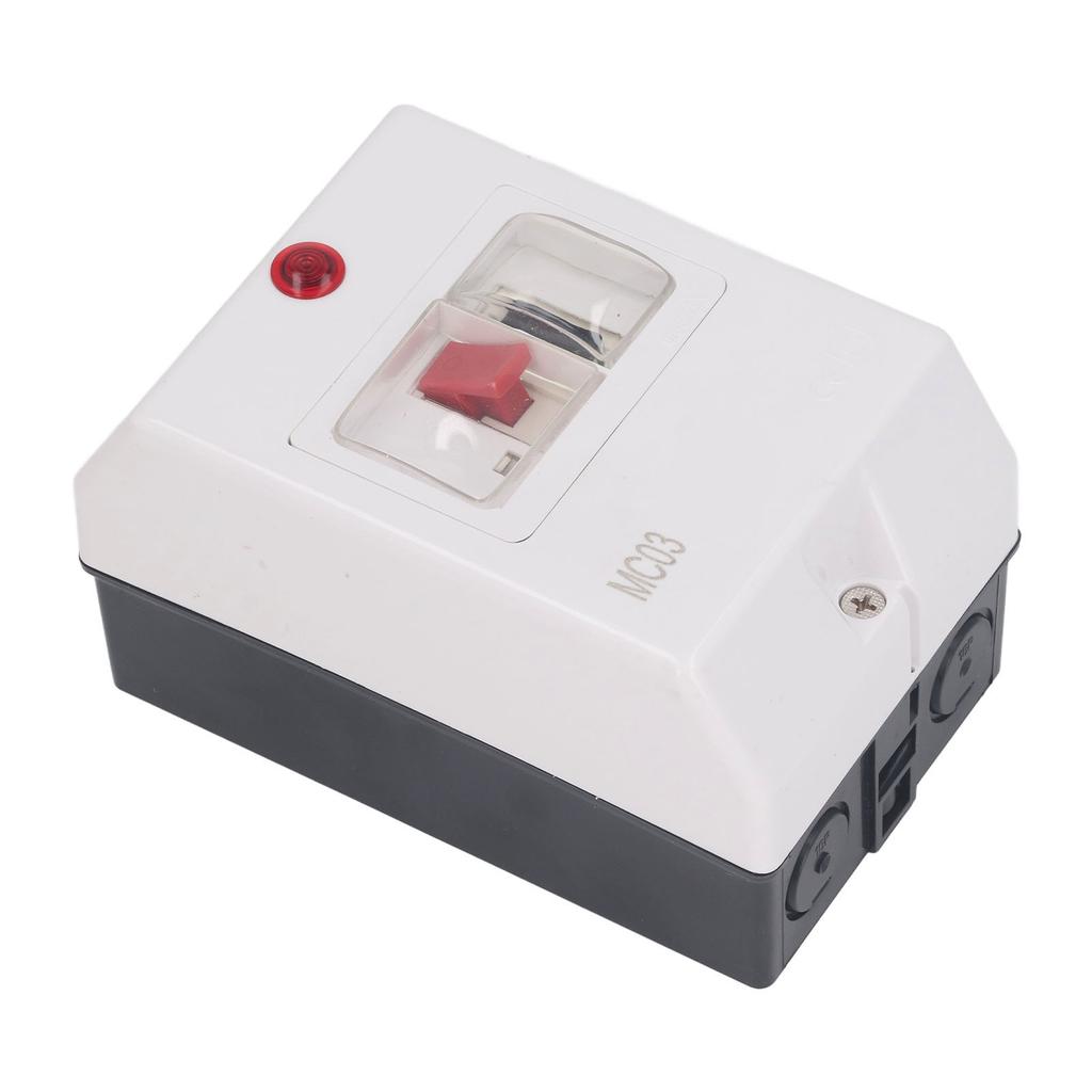 Motor Circuit Breaker Waterproof Motor Safety Switch for Resistive Capacitive Inductive Load 1.6‑2.5A 690V