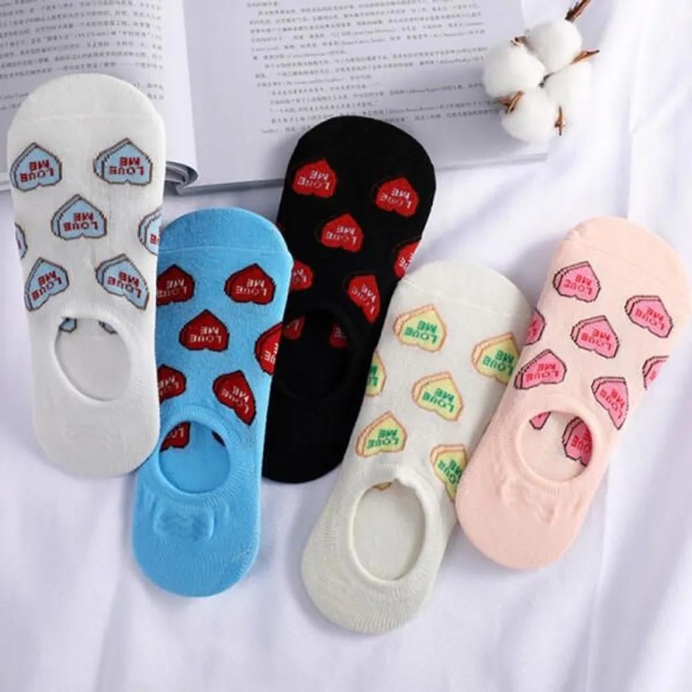 Holridge [Set of 5] Askin Women s Fashion Socks Footies 5-pair set