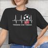 Unisex Unisex New Arrival Trinidad and Tobago Flag Football T Shirt Tee Cotton Tshirts Clothing