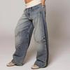 RogueWave Man/woman Jogging Straight Sweatpants Street Style Wide Leg Pants Casual Solid Colors Versatile Loose Pants
