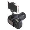 Universal Moblie Phone Clip Bracket Holder Mount 1/4 Screw Hot Shoe Phone Clip Tripod Monopod Stand for iPhone Samsung Xiaomi