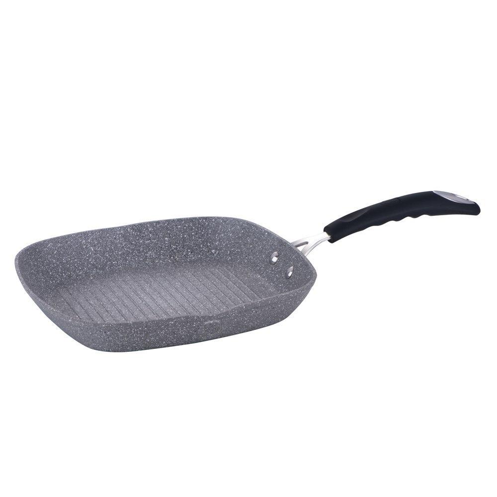 Patelnia grillowa granitowa berlinger haus 28cm bh-1163 stone touch lumarko!