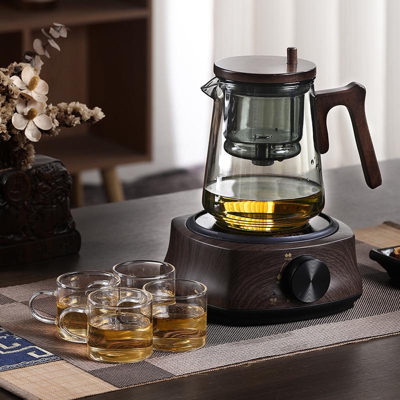Compact Electric Ceramic Stove: Multifunctional, Utensil-Friendly Mini Tea Maker for Household Use