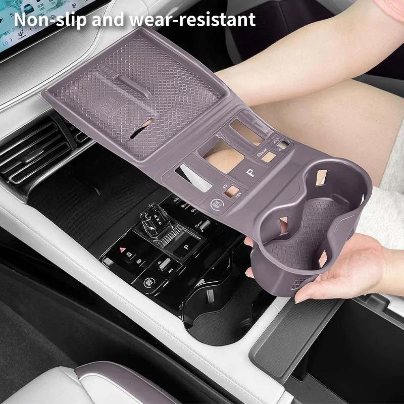 Car Central Control Silicone Pad Anti-slip Protective Scratch Wear resistant Interior For Byd Song Plus Sealion 06 Dmi 2025