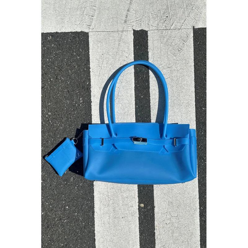 Borsa Jelly Coreana - Borsa a Spalla da Donna di Nicchia, Grande Capacità