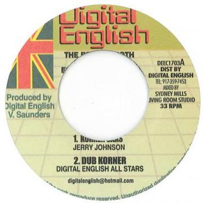 7-Zoll Schallplatte JERRY JOHNSON / TREVOR SPARKS - Korner Sax / I Love Jah DESC1703 Digital Englisch 2018 UK Reggae, Ska & Dub