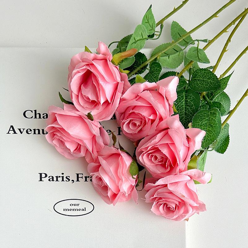 Elegant Artificial Silk Roses For Wedding Centerpieces And Home Styling