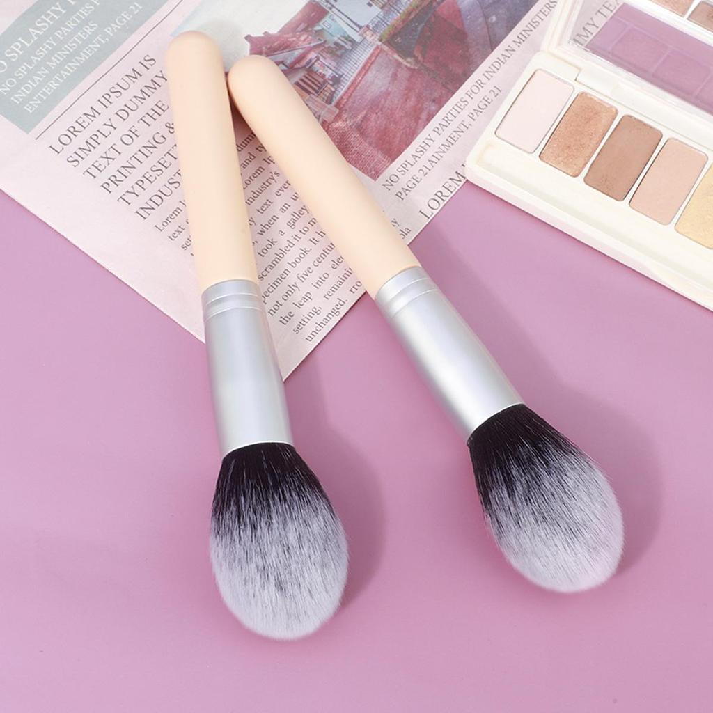 Single Flame Multi-functional Makeup Brush: Soft Bristle Blush, Powder, and Highlighter Brush