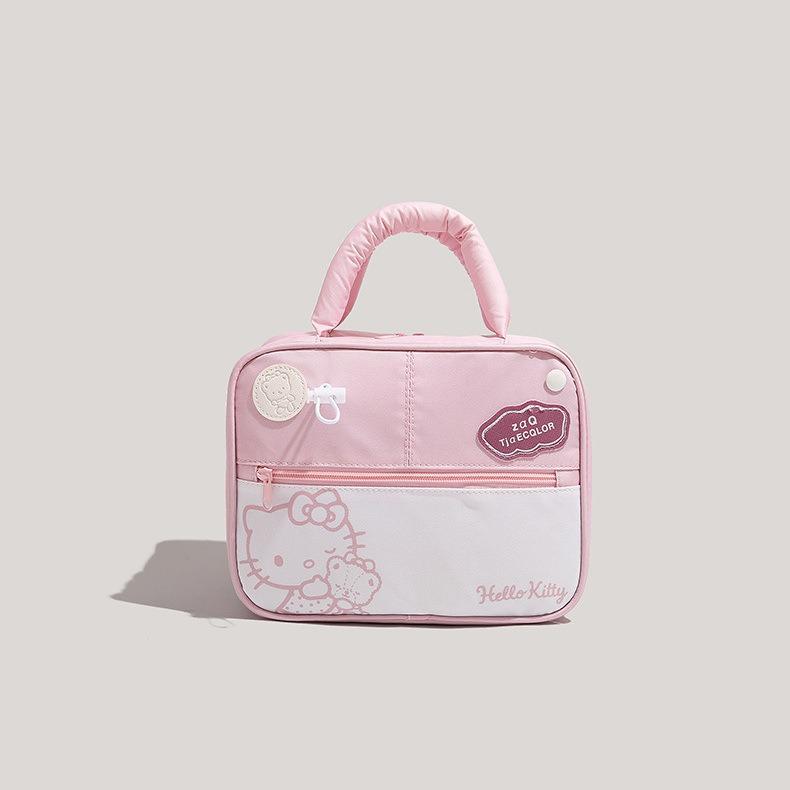 2025 New Large Capacity Women's Makeup Bag Handbag Storage Bag Fashion Versatile Travel Portable Toiletry Bag for Women