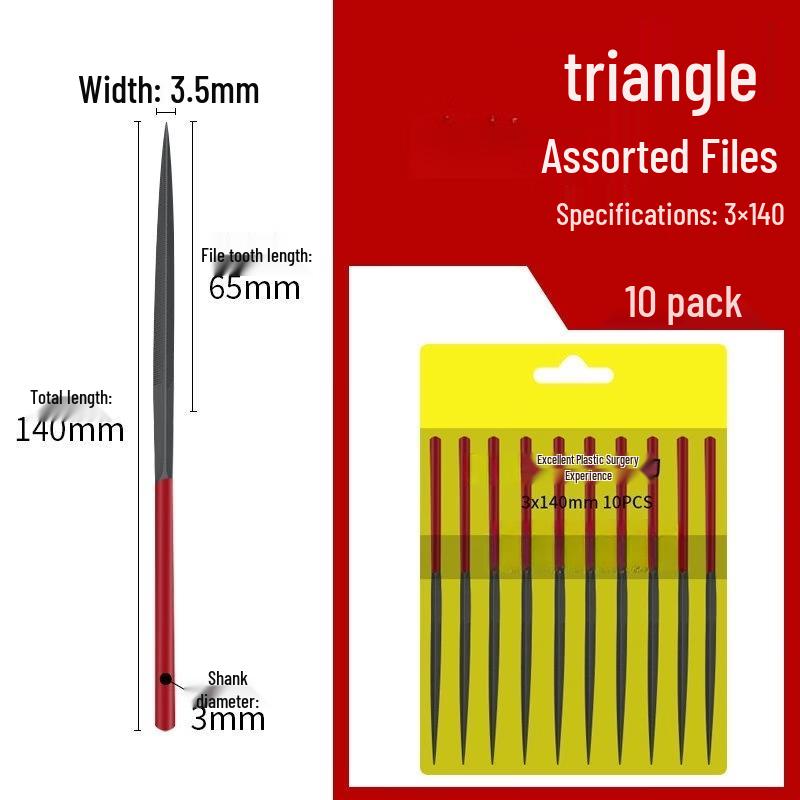 

Mini Triangular File Set