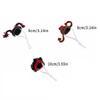 3PCS/SET Funny Hamster Knitted Hat Adjustable Strap Soft Pet Costume Hat Decorative Mini Handmade Hat Photo Props