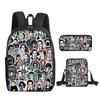 Mochila Escolar para Primaria Bolso Estuche Set de Tres Piezas