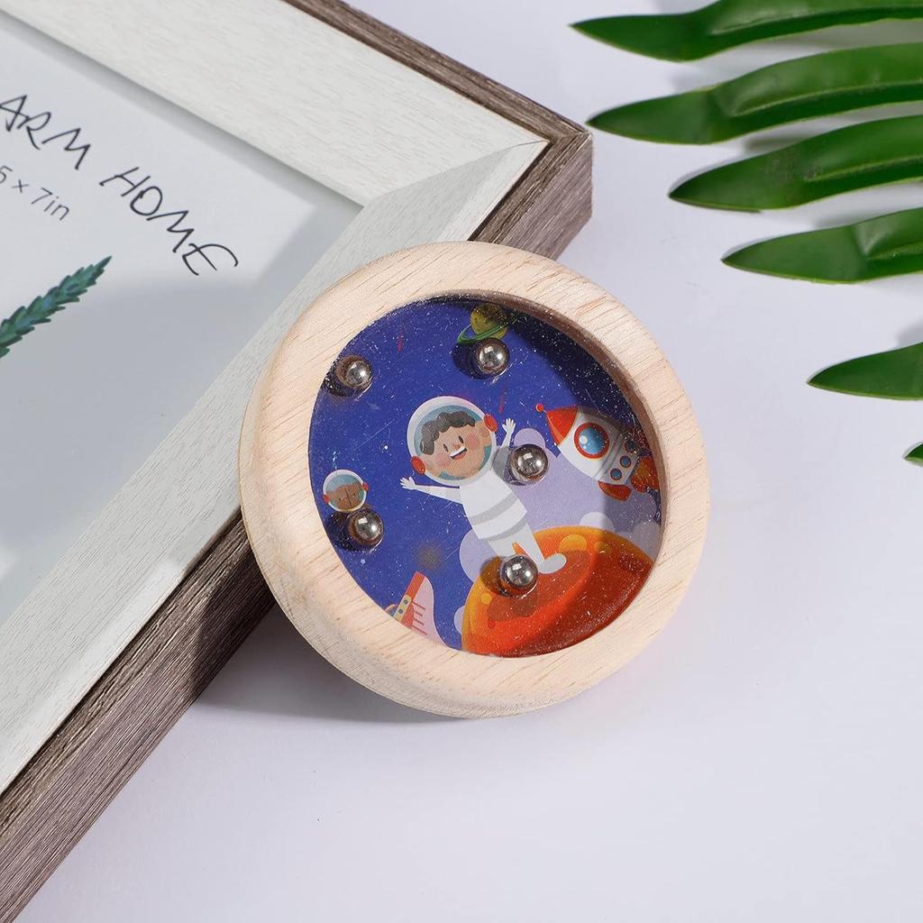 Toddler Toy Car Balanced Bead On The Bead Maze Wood Toys Children's Educational Focus On Training Intelligence Development Toys4 Counting Frame