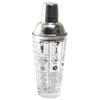 Shaker - Cook Concept - 450 Ml - Verre - Argent Et Transparent - Avec Recettes