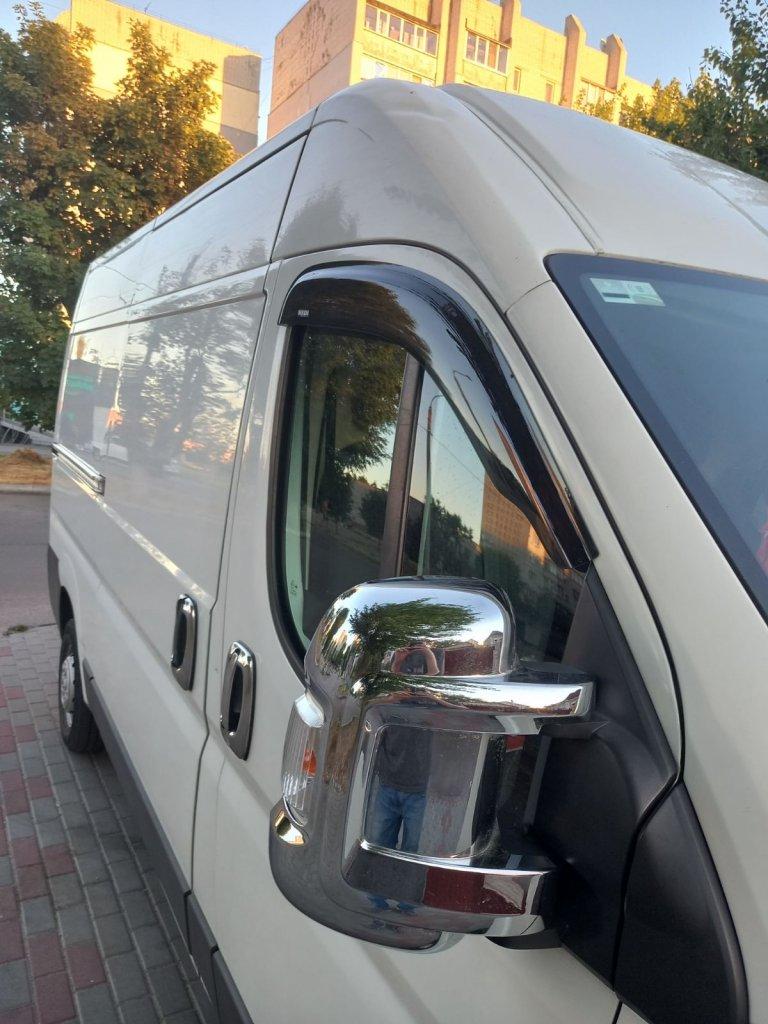 

Ветровики (2 шт, Niken) для Fiat Ducato 2006-2025 гг
