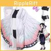 Adorable ensemble de bikini de cosplay de plage Demon Slayer Kimetsu No Yaiba mettant en vedette Shinobu Kocho