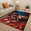 27 Style Gothic Dark Sexy Girls Cartoon Anime Characters Living Room Non-Slip Area Rug Carpet for Bedroom Playroom Sofa,Doormat