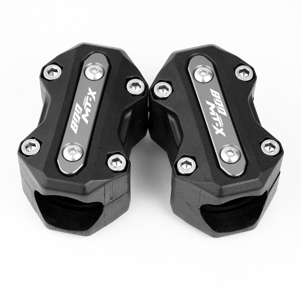 

For CFMOTO 800 MTX 800MT MT800 MT 800MTX 800 CF800MT Motorcycle Accessories Engine Guard Bumper Decorative Blocks Protectors Grey-800MTX