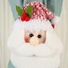 Cartoon Santa Claus Christmas Curtain Buckle Snowman Plush Christmas Decoration Durable Party Supplies Curtain Strap Hotel