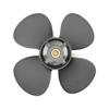 Tohatsu Outboard Motor Genuine for HP Part Part Propeller, 7-pitch, Aluminum, 4-blade, 9.9-20 engines, Number 3Y0B64514-0
