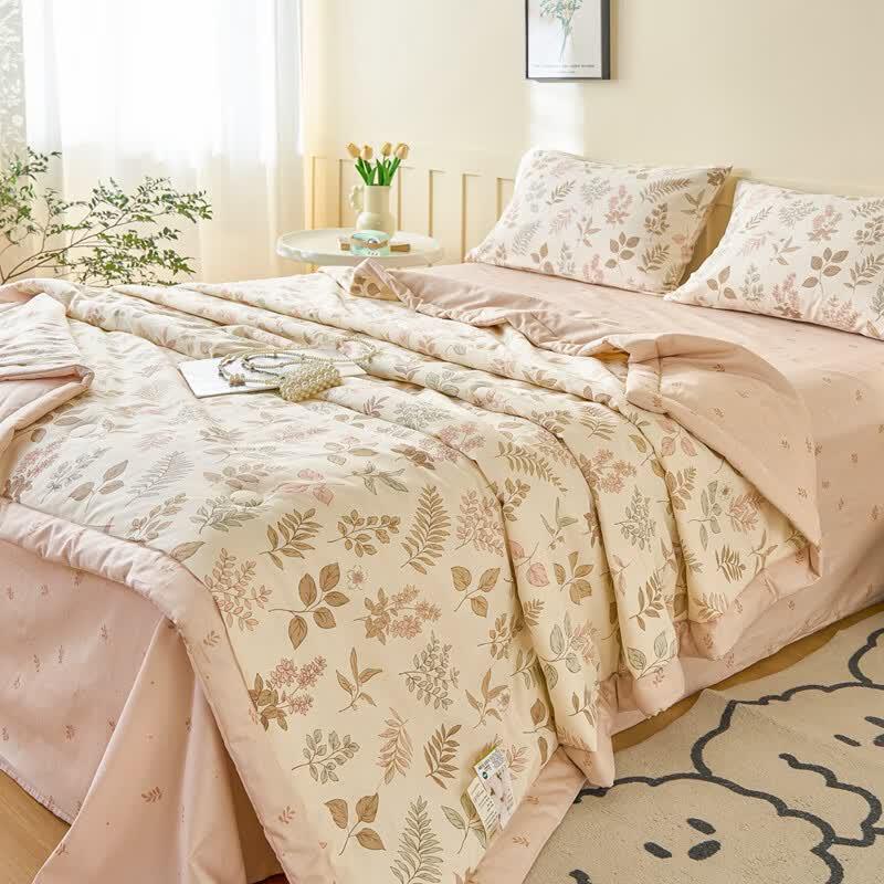 YUZHAOLIN 100% Cotton Printed Summer Quilt