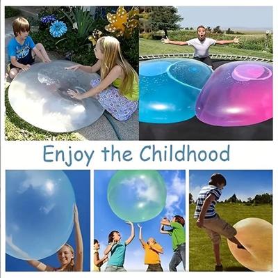 5pcs Bubble Ball, Giant Elastic Water-filled Ball TPR Interactive Swimming Pools Toy Water Filled Ball Water Balloons for Beach