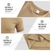 European size men's clothing TK summer thin sports and leisure loose breathable quick-drying seersucker men's short-sleeved T-shirt