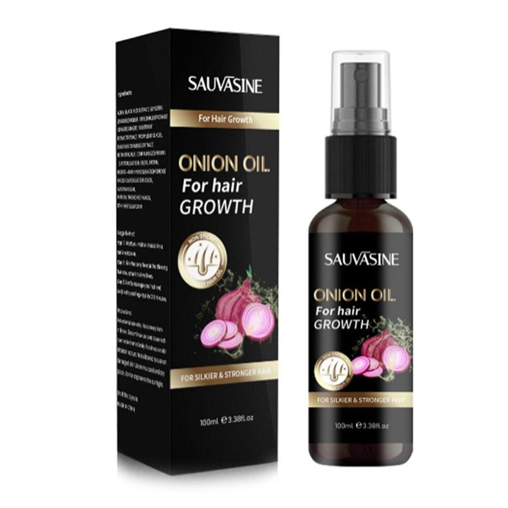 100Ml Onion Hair Growth Essential Oils Desiccation Nutrient Strengthen Moisturizing Scalp Follicles Nutirents Provide Nourishing