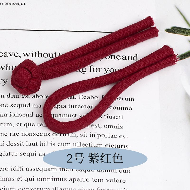 5 Paia Fatti a Mano Abito Cinese Tang, Bottoni Cheongsam, Chiusura a Nodo, Chiusure, Fai da Te