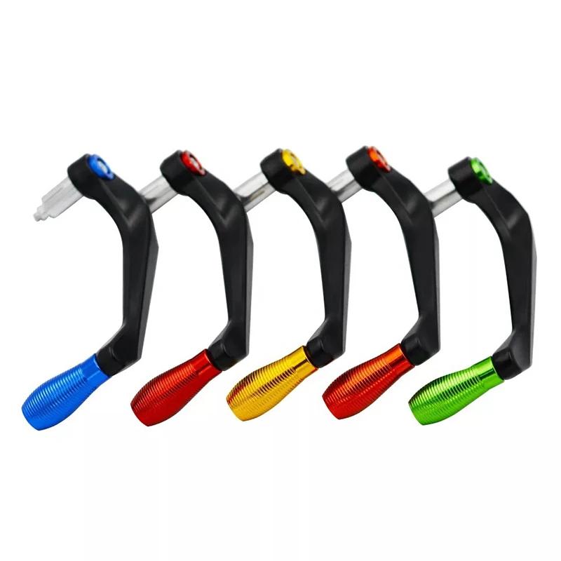 Universal Motorcycle CNC Anti-fall Hand Guard Alloy Handlebar Brake Clutch Lever Hand Guard Protector Modification Accessories