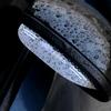 Car Sticker Hot For Ford 2Pcs Car Rearview Mirror Rain Eyebrow Cover Rainproof Side Shield Sticker For Ford Ranger Focus Kuga Mu