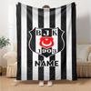 Ikta Crest Legacy Customize Your Name Blanket Throw Customizable Blanket Soft Warm Cozy Perfect for Office Chair Chair Office Bedding for All Occasion