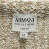 ARMANI COLLEZIONI made in Italy Long sleeve Jacket 44 Beige Women Used