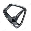 Matte Black For Chevrolet Blazer     Front Bumper Fog Light Lamp Trim Cover Frame Grille Lid Bezel Hood