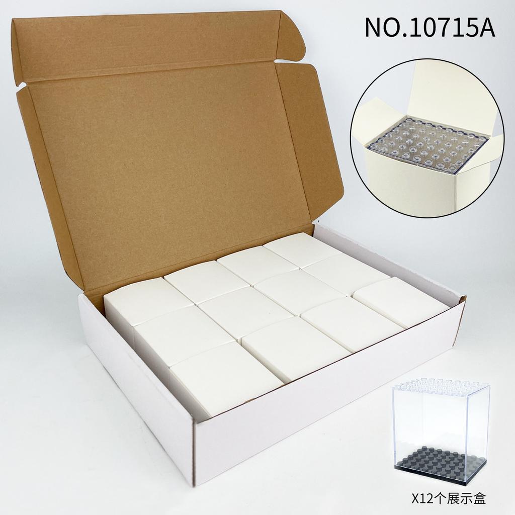 Works With featuring Lego detachable step transparent acrylic dust-proof ornaments transparent cover display storage box joytoy