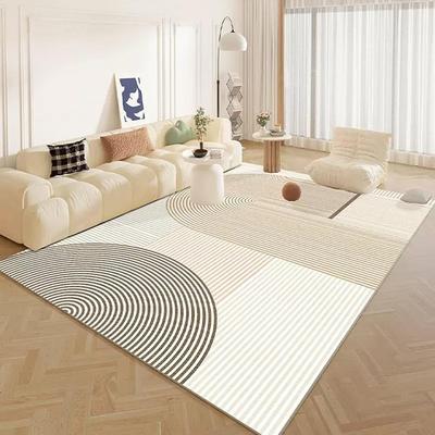 Alfombra Moderna Minimalista para Sala de Estar, Alfombra Antideslizante para Uso en Interiores, Alfombra para Dormitorio Fácil de Limpiar, Decoración para el Hogar