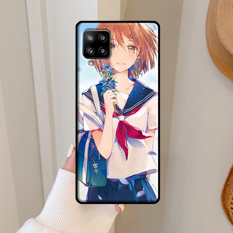 Anime Girl Cartoon Japan Cute Case For Samsung Galaxy A36 A56 A13 A23 A52 A32 A12 A54 A34 A14 A16 A26 A33 A53 A15 A35 A55
