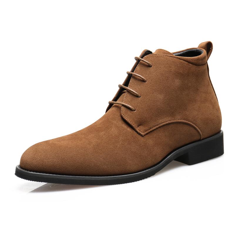 Men's Classic Retro Desert Boots Mens Fashion Lace-up Ankle Boot Men British Style Short Boots High-top Casual Shoes