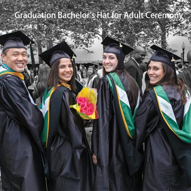University Bachelors Hat Doctor Academic Hat Durability Graduation Party Hat for Ceremonies and Decorative Display