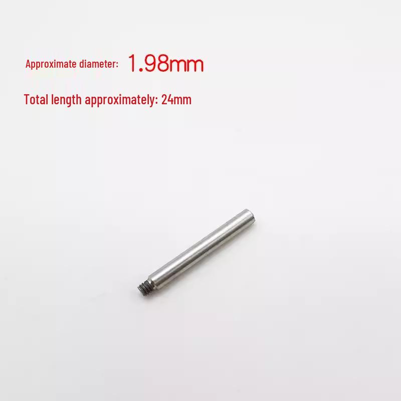 Altsaxophon untere E-Klappe Schaftschraube - Messing Reparatur Ersatzteil