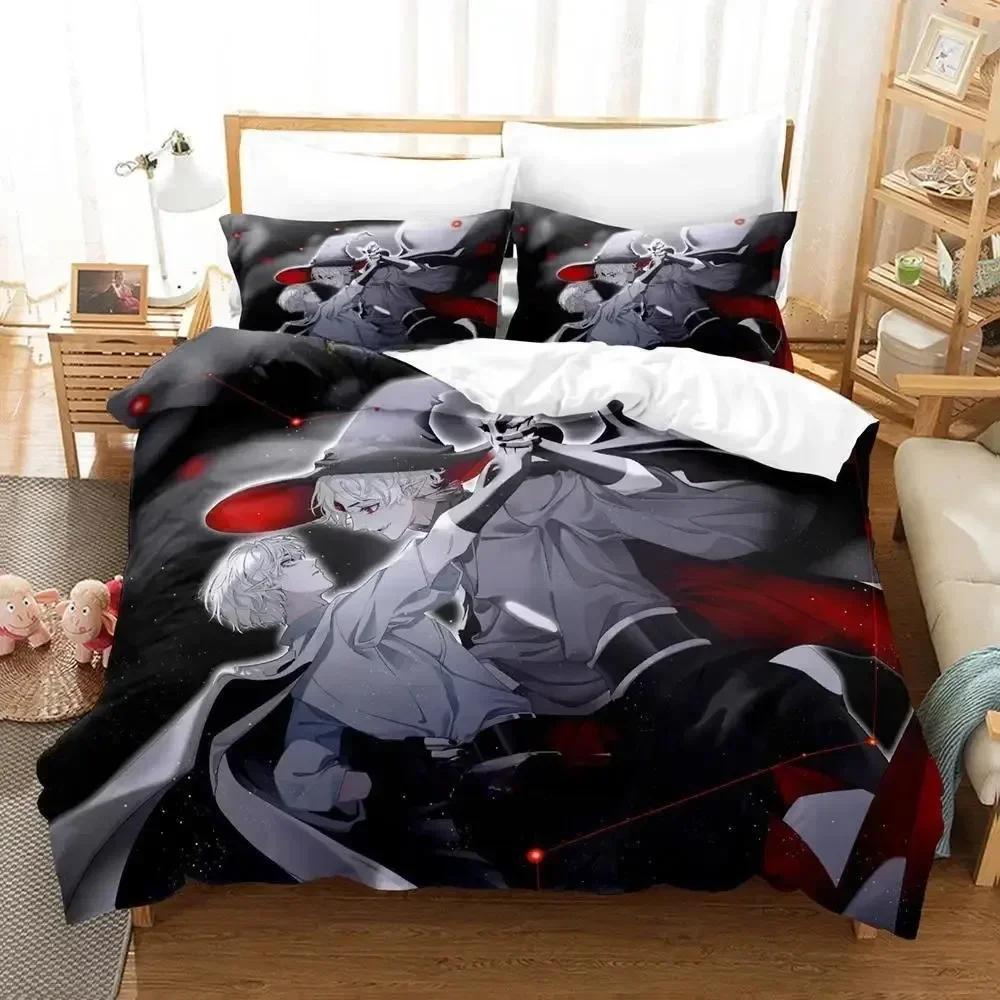 3D Spill SkyChildren of the Light Trykt Sengesett Dynetrekk Putetrekk Sengetøy Sett Laken Dynetrekk Full Queen King Size