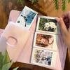 108 Pockets Photo Album Film Camera 3 Inch Photo Paper PU Leather Storage Case Stamp Collection for Film Camera Bag