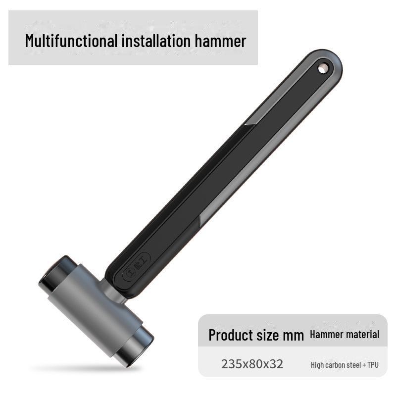 

Резиновый молоток Green Forest для установки плитки, дверей, окон и кожи. Multi-function installation hammer