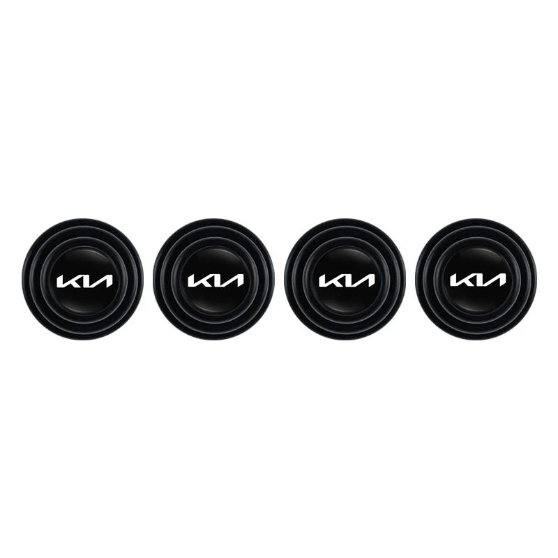 KIA Car Door Anti-shock Pad Anti-noise Buffer Gasket Auto Interior For KIA EV6 Stinger RIO Sorento Picanto Ceed Borrego Syros K4