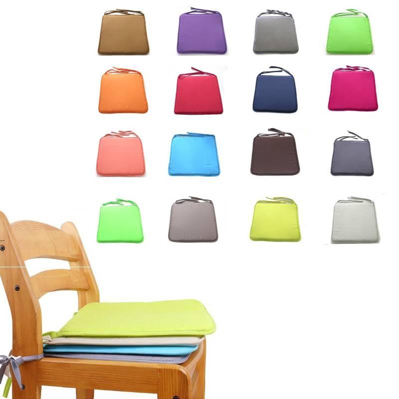 Modern Square Seat Cushion Made Of Soft Polyester Fiber For Comfortable Relaxation In Green And Purple Shades