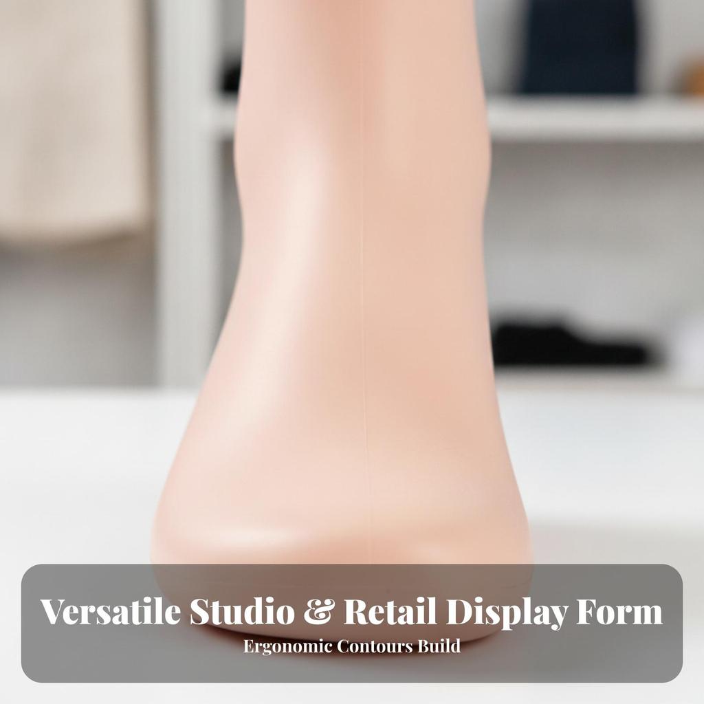 Sock Display Mannequin Sturdy Photography Prop Versatile for Retail Counters