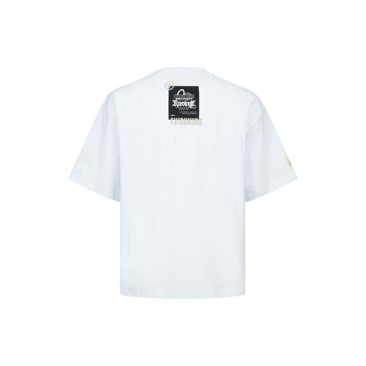 Evisu T-Shirts Men's Crew Neck Moderate Straight Fit 2ESGNM3TS617RXCT