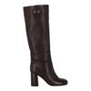 Ovidio Knee High Boots Dark Brown