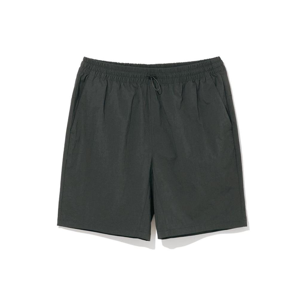 New Era SS22 Solid Color Drawstring Shorts Unisex Shorts Charcoal-Gray 13086636