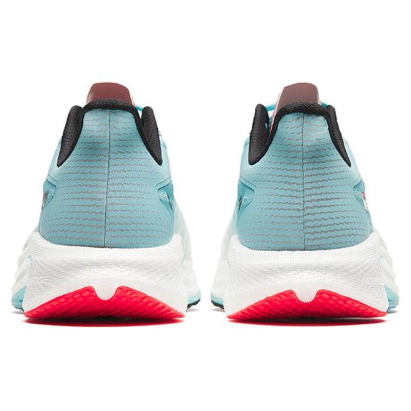 Anta MACH 4.0 Low Top Sprint Running Shoes Men's Papyrus White/Maca Blue/Black Sneakers 112415583-3